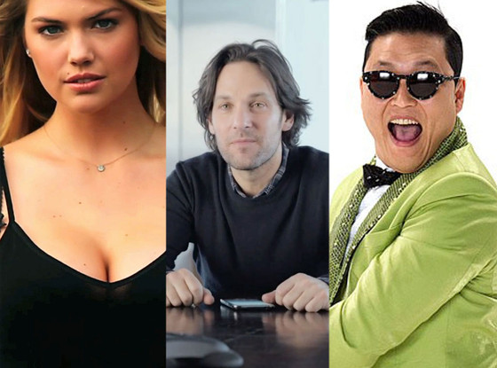 Kate Upton, Paul Rudd, Psy Kate Upton, Paul Rudd, Psy